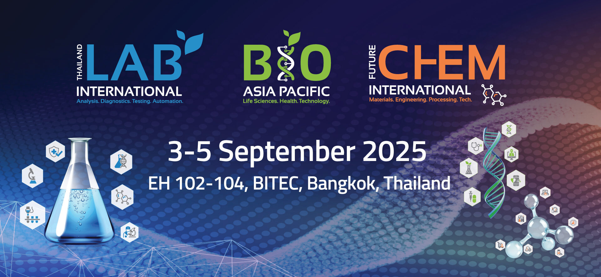 Thailand LAB INTERNATIONAL 2024, 1113 September at BITEC, Bangkok Thailand LAB INTERNATIONAL 2024, 1113 September at BITEC, Bangkok